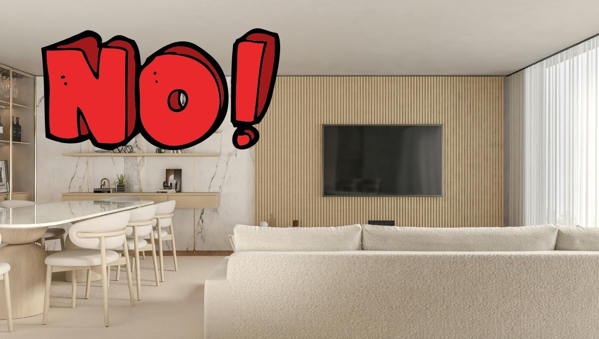 El sofá frente al TV no va más: la nueva idea de decoración
