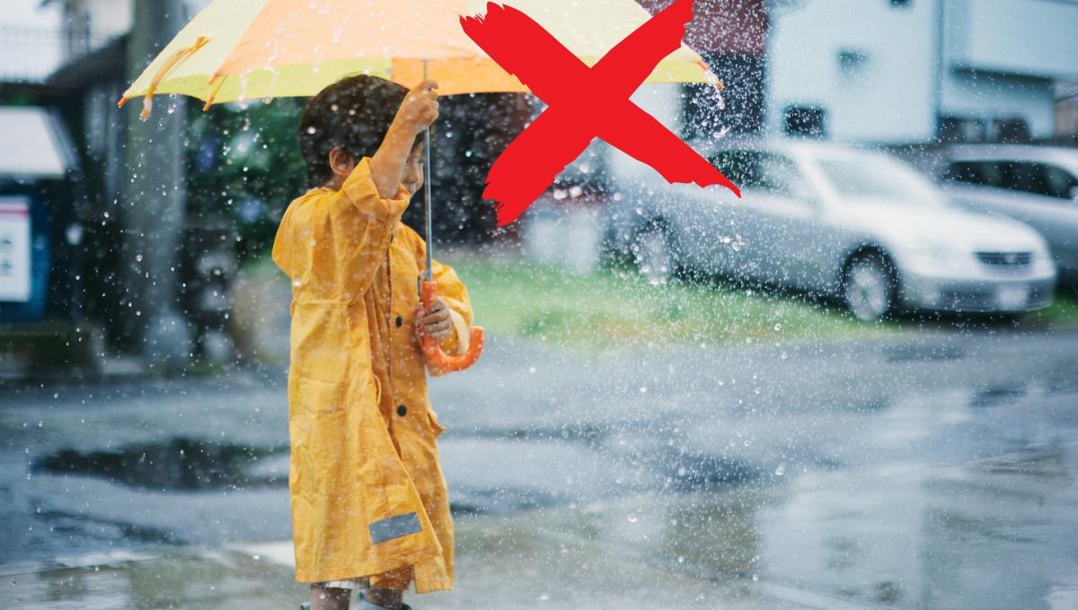 El paraguas no va más: el nuevo invento para evitar mojarse con la lluvia